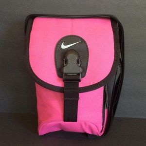 Nike Pink Crossbody Nylon Bag
